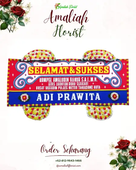 Papan Bunga Ucapan Selamat Sumpiuh